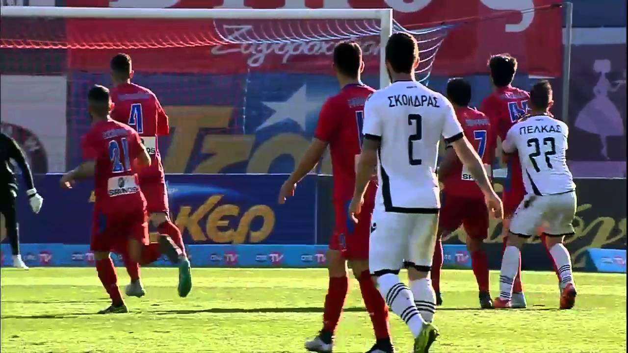 Panionios vs. PAOK  1 - 1 All Goals (Greek Cup - 27 January 2016)