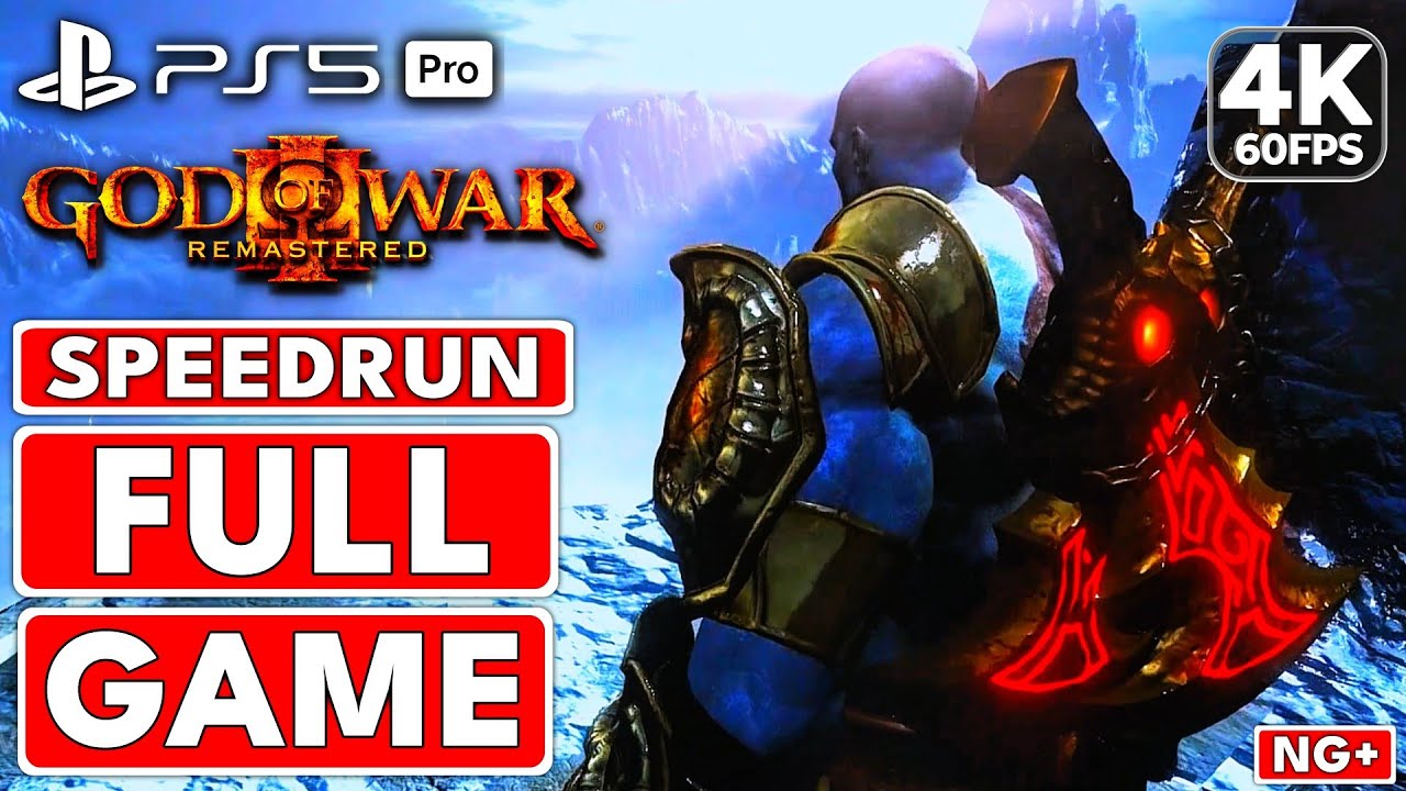 God of War 3 Remastered - (NG+ SpeedRun) Chaos (Very Hard) Difficulty