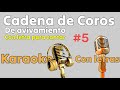 #5 Karaoke de COROS CRISTIANOS de avivamiento / Letras para cantar