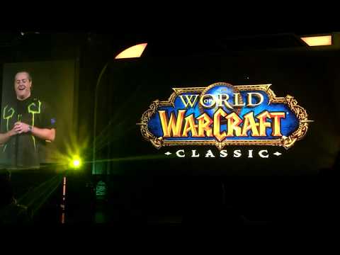 BlizzCon 2017 | Classic WoW Reveal Crowd Reaction | Mythic Hall Crowd Reaction