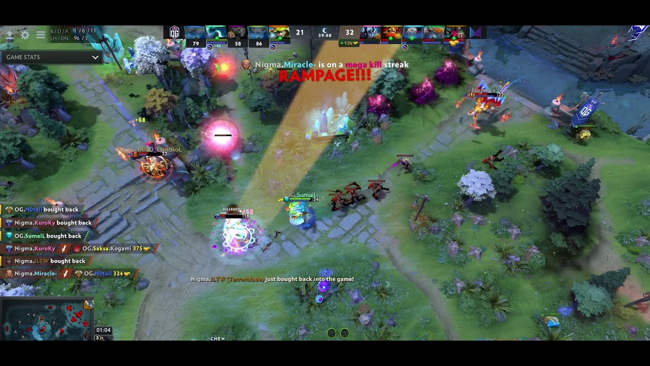 МИРАКЛ ДЕЛАЕТ RAMPAGE НА ВОКЕРЕ