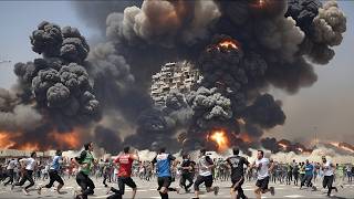 Israeli F-35 Stealth Jets & Tanks Attack on Irani Army Supply Convoy - Iran Israel War - GTA 5