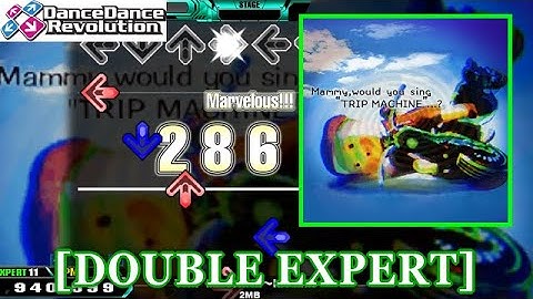 【DDR 3rd】 TRIP MACHINE~luv mix~ / 2MB [DOUBLE EXPERT] 譜面確認+Clap