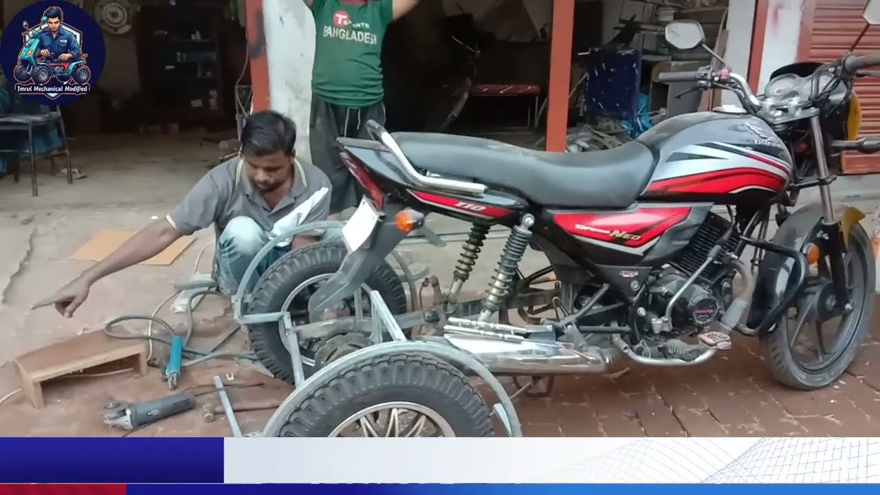 প্রতিবন্ধীদের জন্য হ্যান্ডিক্যাপ বাইক/Handicapped Bike....... 