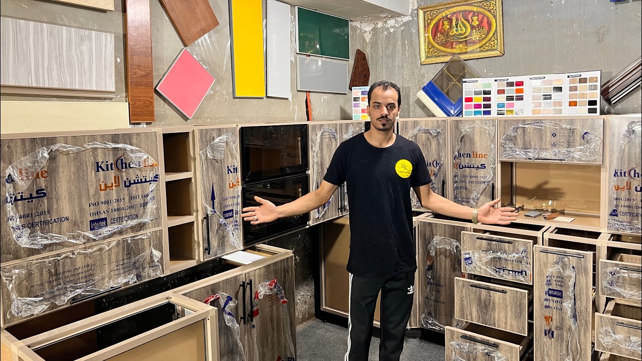 مطبخ خشمنيوم علي الوان عاديه مطبخ استاذ وصفي جودة