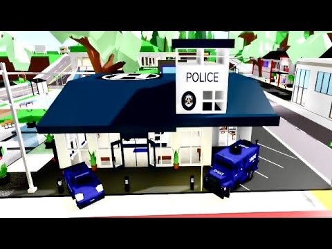 Worked In A POLICE STATION In Brookhaven RP... - YouTube