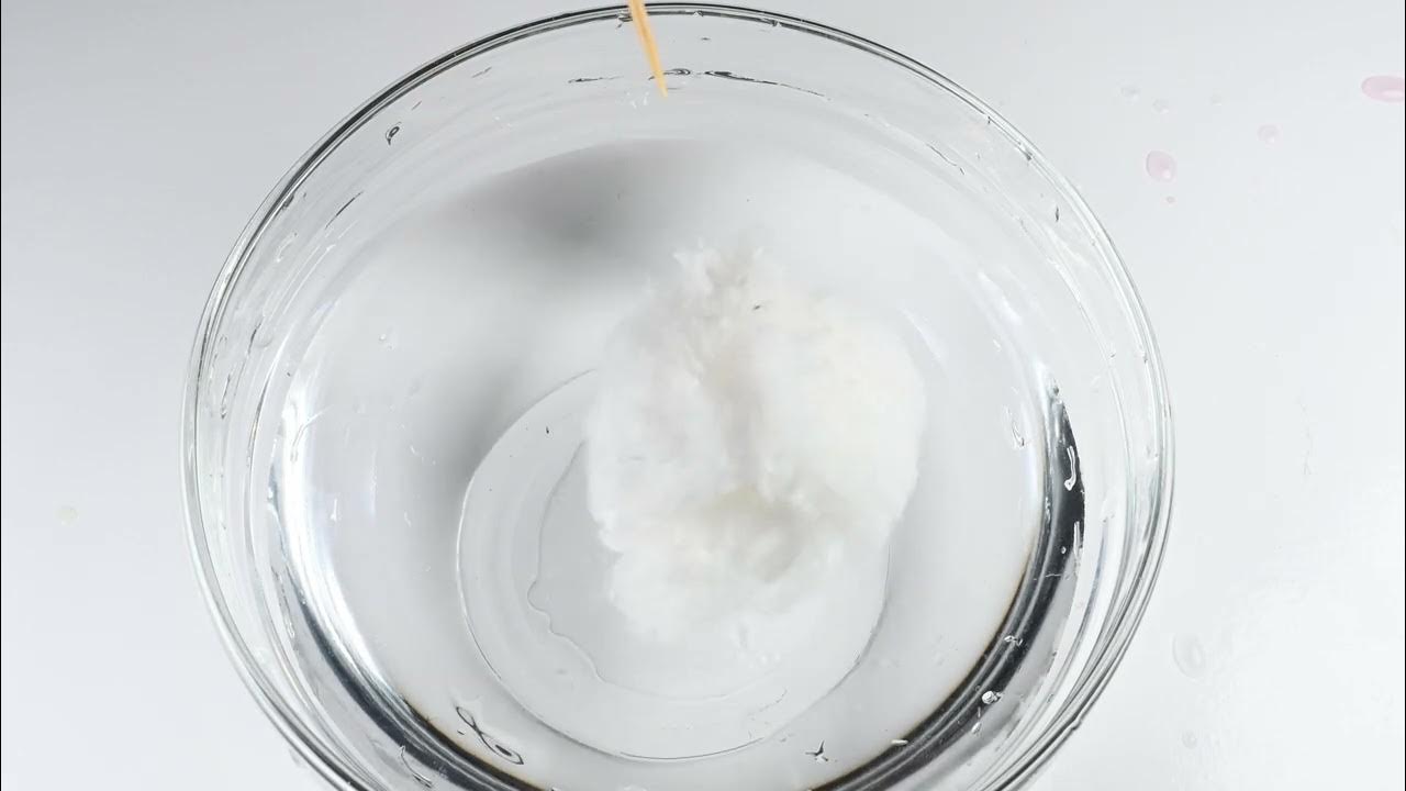 What happens if you put cotton wool in water? YouTube