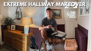 EXTREME HALLWAY MAKEOVER | BUDGET FRIENDLY DIY & DADO RAIL INSTALL