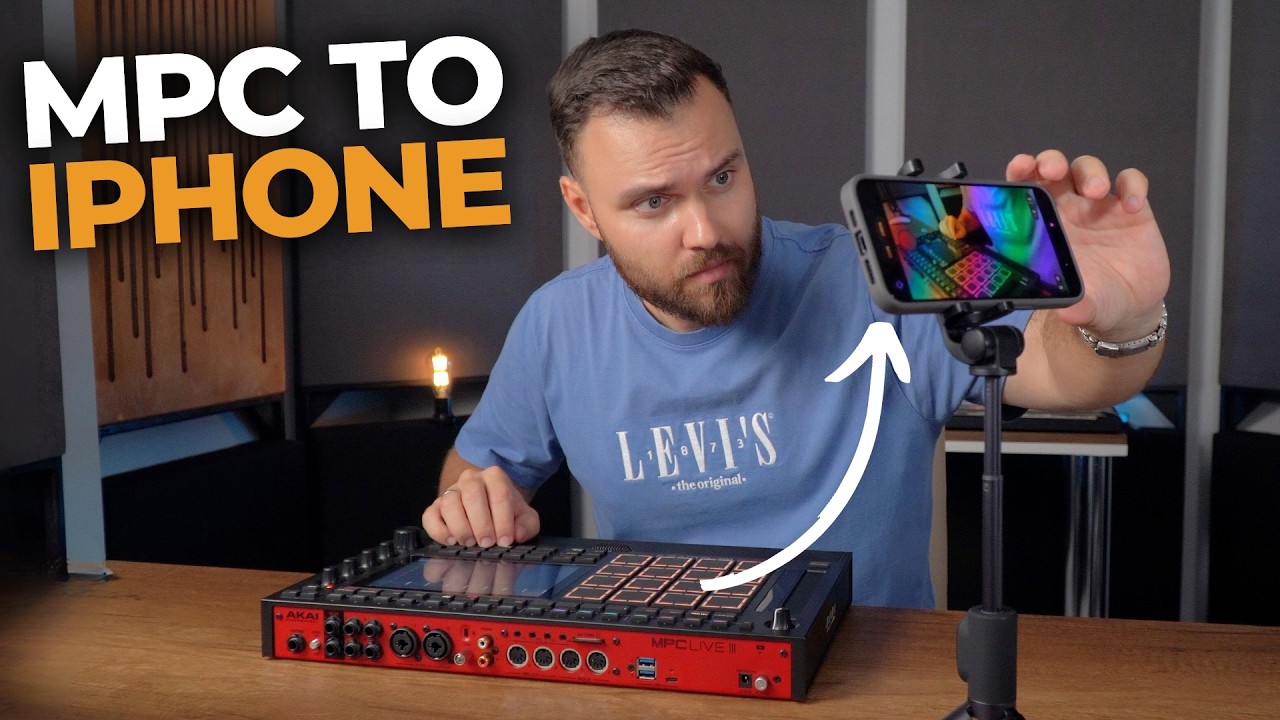 Как записать MPC Live 3 на iPhone?