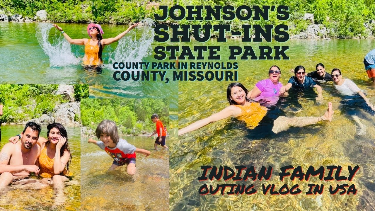 Johnson Shut Ins State Park Missouri | Indian Families Day Outing Vlog | Life In Usa