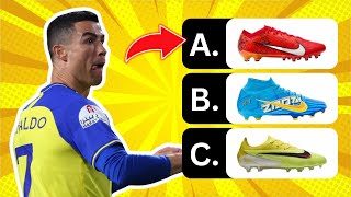 Guess the Football Player by Their BOOTS, Red Card and Injury ⚽ Ronaldo, Messi, Neymar, Mbappe