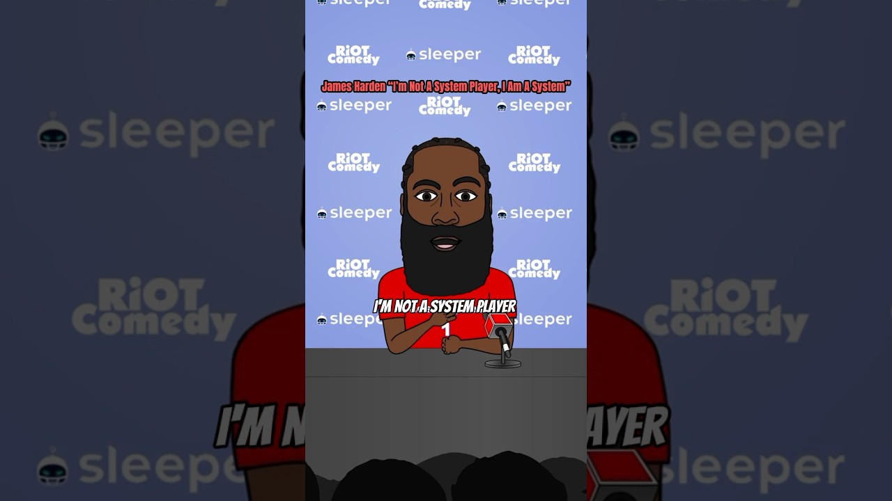 James Harden Clippers Press Conference “I’m Not. A System Player I Am A System” 😳