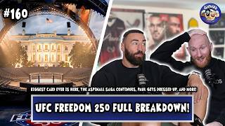 Famous UFC FREEDOM 250 FULL BREAKDOWN! Who Wins & How, Aspinall Saga Continues | ππππ§πππ₯'π π£π’ππππ¦π§ #160 Net Worth