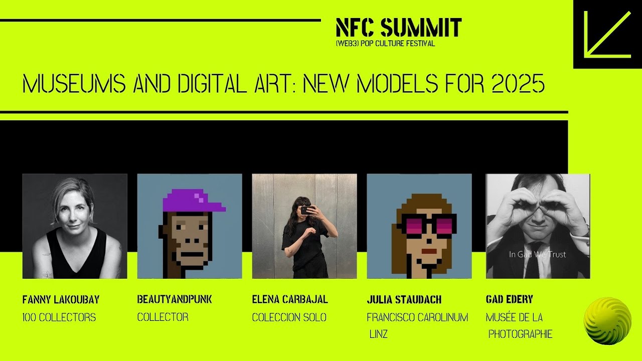 NFC25: MUSEUMS AND  ART | Fanny Lakoubay, Beautyandpunk, Elena Carbajal, Julia Staudach, Gad Edery