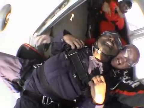 Indrasena Reddy with Skydive Ireland