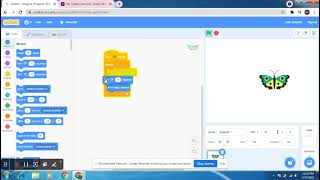 How can you make moving butterfly on scratch screenshot 3