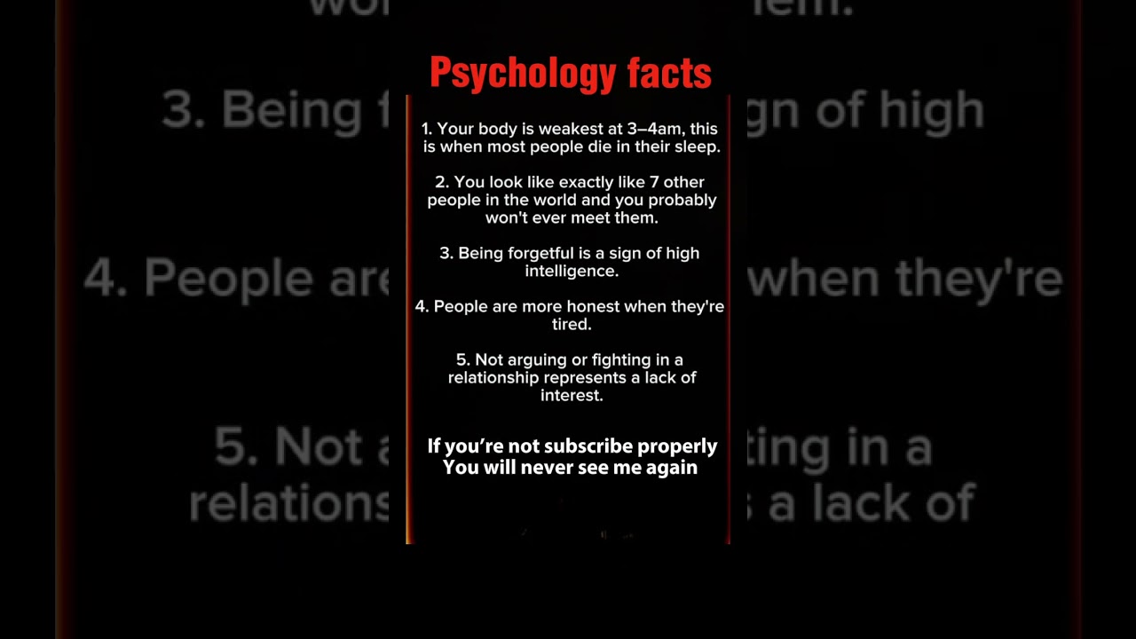 5 Mind-Blowing Psychology Facts You Never Knew 🤯