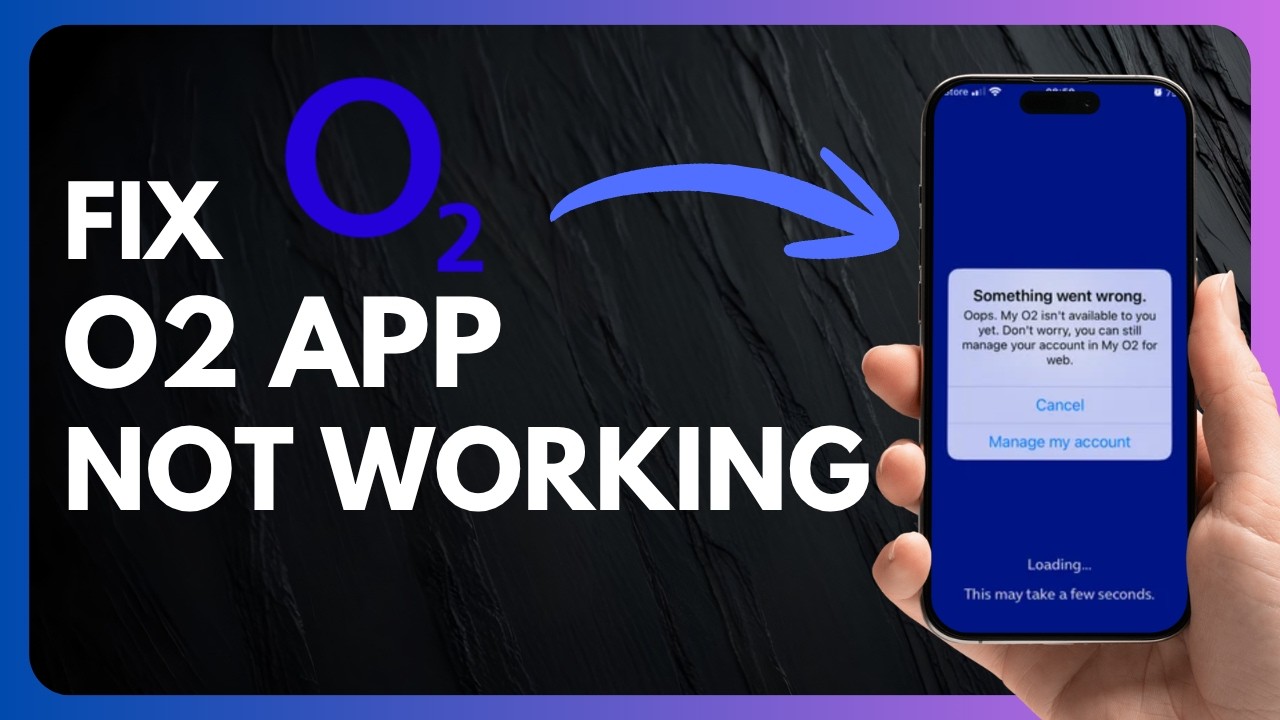O2 App Visibility How to Fix O2 App Not Working - YouTube
