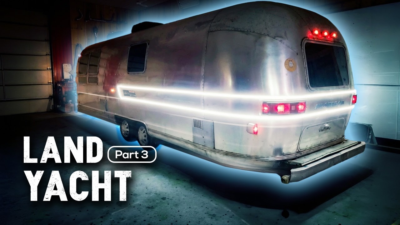 Turning a 70s Airstream Into a Modern RV! 220V Power & Climate Control