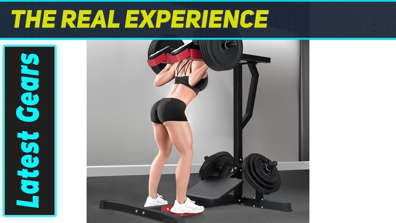 Тренажер для приседаний VIVITORY Leverage Squat Machine: идеальный тренажер для развития ног в до...