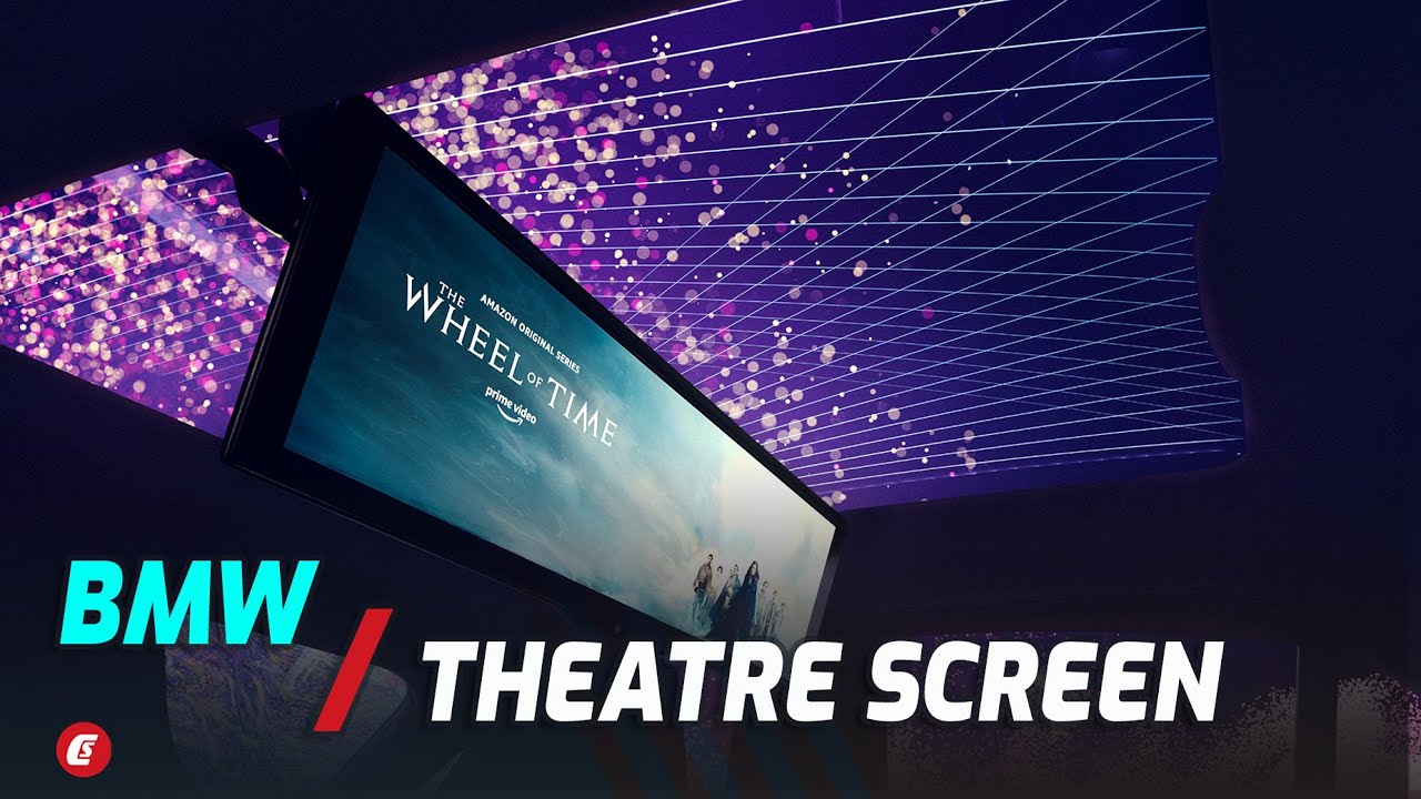 BMW 8K Theatre Screen Is A 31-inch Display With Amazon Fire TV Built In