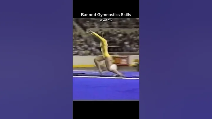 I wish this was still performed, it's so amazing to watch! #gymnastics #olympics #banned #sports #d1