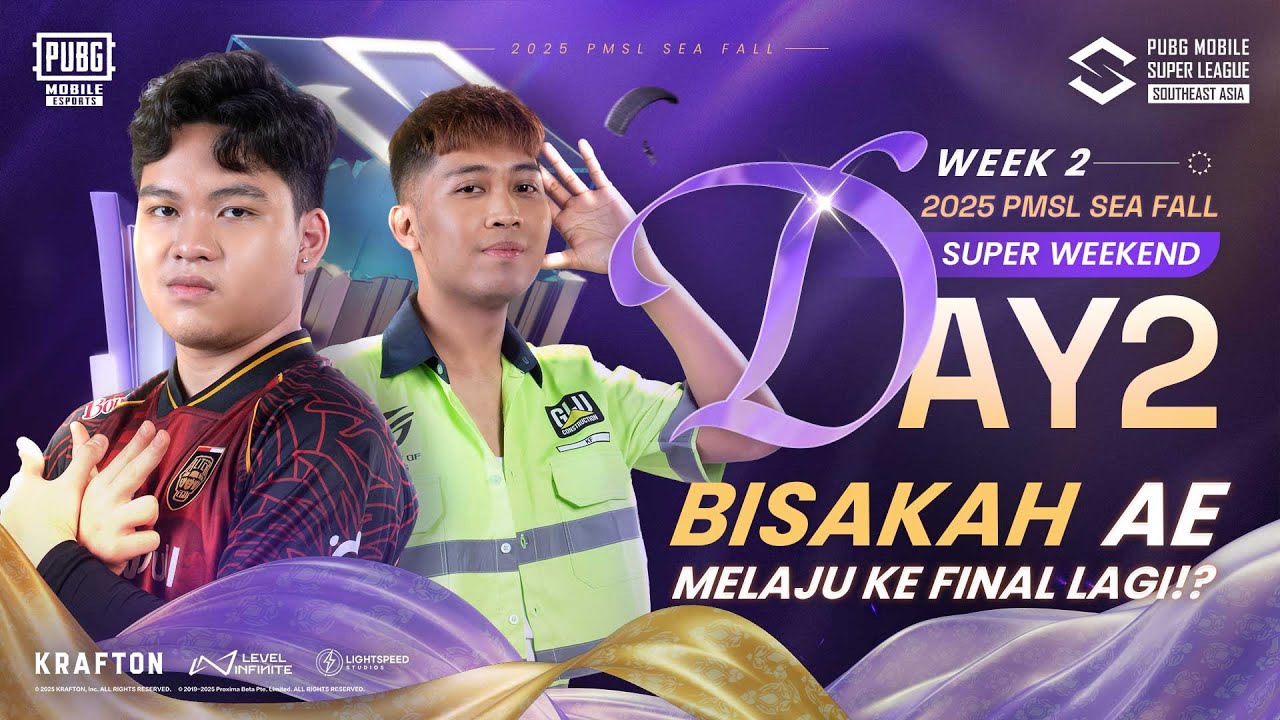 [ID] 2025 PMSL SEA Week 2 SuperWeekend D2 | Fall | BISAKAH AE MELAJU KE FINAL LAGI!?