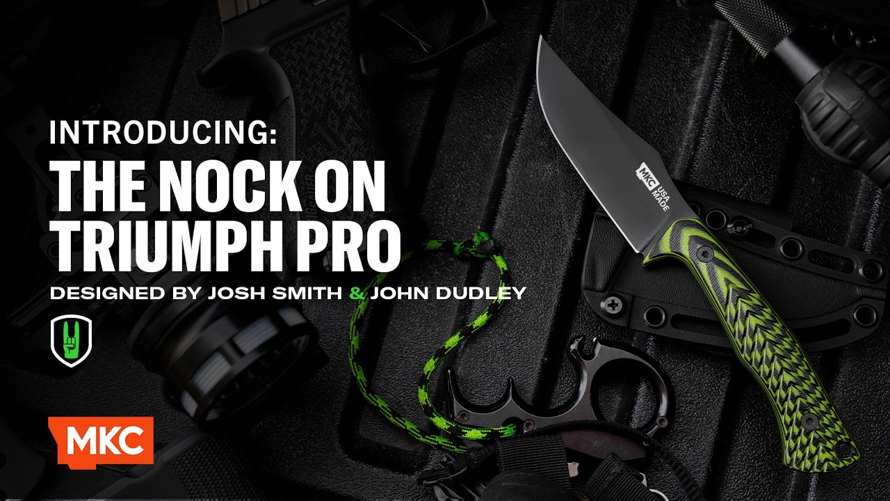 Triumph Pro - Nock On Neon Green & Black | MKC
