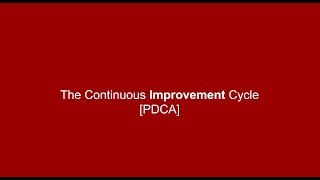 Feature Highlight - PDCA and the Scientific Method of Driving Improvement