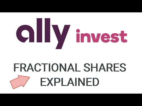 ALLY INVEST TUTORIAL | OWNING FRACTIONAL SHARES | ALLY INVEST DIVIDEND REINVESTMENT PROGRAM