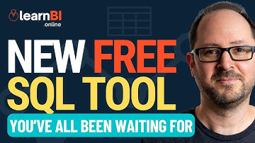 New FREE SQL TOOL You