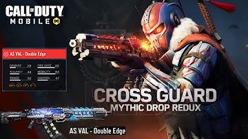 FINALLY!! 🤩 *Mythic* AS VAL - Double Edge | Cross Guard Mythic Drop Redux | #codmobile #codm