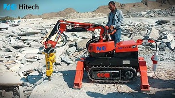 Compact in Size, Powerful in Performance - HCR70D, Reliable for Building Demolition