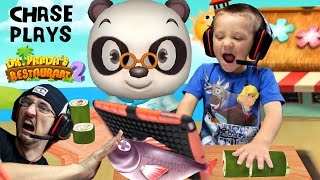 Chase plays Dr. Panda's Restaurant 2!!  Cooking Food for Picky Dudes w/ FGTEEV Duddy | KIDS iOS APP screenshot 3