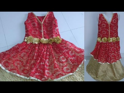 umbrella baby frock design