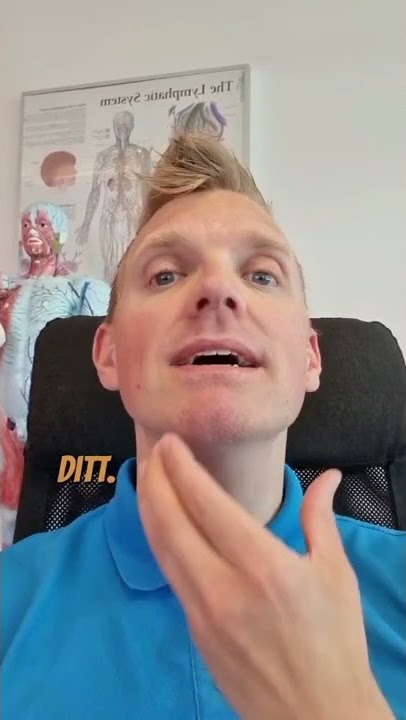 Sår I halsen? prøv dette! drenering av lymfeknutene I halsen. #syk #helse #healthtips
