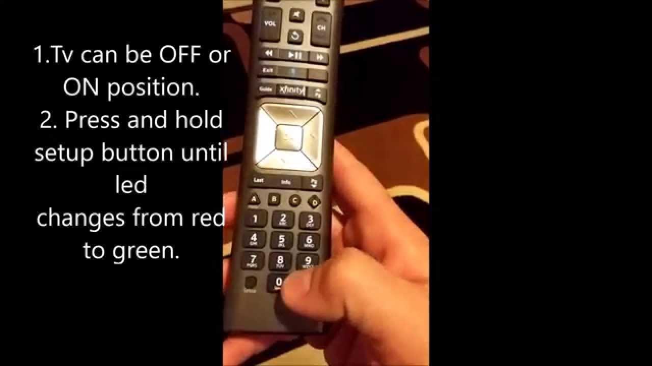 How to Program Xfinity X1 box Voice and XR5 remote without codes. YouTube