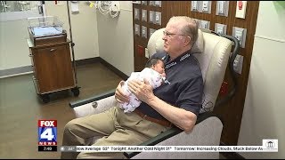 Fox4 Meet The Saint Luke S Volunteer Who Cares For Some Of The Tiniest Most Vulnerable Patients