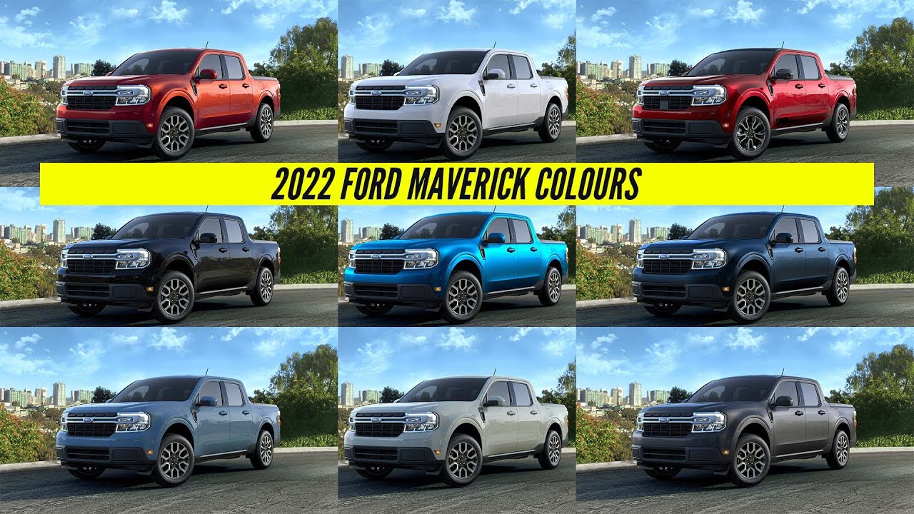 2022 Ford Maverick - All Colour Options - Images