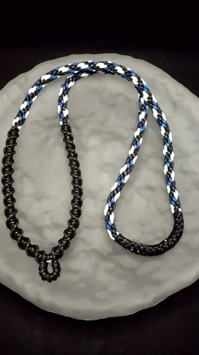 Kalung Tali Liontin Rajut Special Bandol 62cm 7mm J146