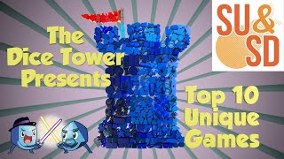 Top 10 Unique Games (with Quinns from Shut up & Sit Down)