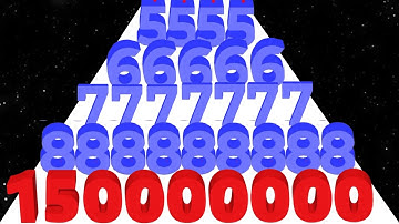 Merge Number Run Master (vs) Layer Man - Level Up Number (Freeplay, Math Game) New Update