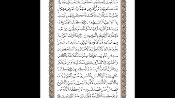الوجه 115 من القرآن مكرر ١٠ مرات مع الآيات | سورة المائدة | الشيخ خليفة الطنيجي