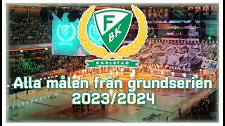 Färjestad BK | Alla målen från grundserien | Säsongen 2023/2024