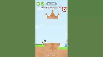 Slice to save/level 30 | funny game 2023 | new Android game 2023 #shorts #gaming #funny #slicetosave