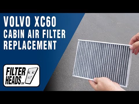 How To Replace Cabin Air Filter 2016 Volvo Xc60 - Youtube