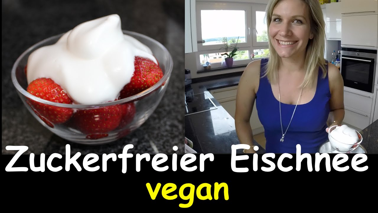 Thermomix TM5 ⎢Zuckerfreier Eischnee (vegan) ⎢Aquafaba