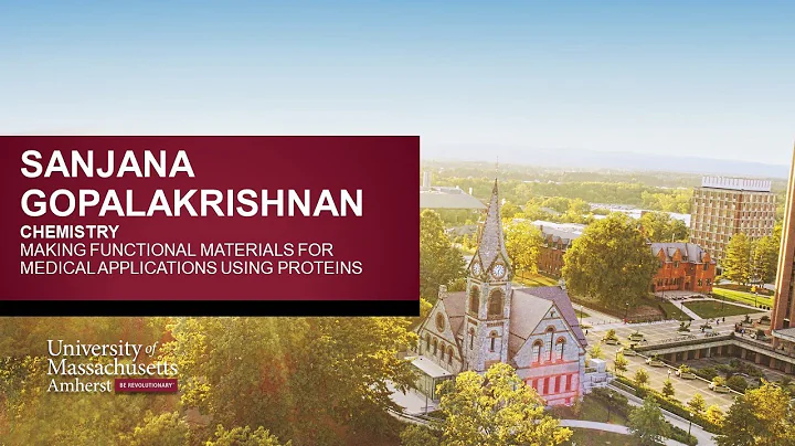 UMass Amherst Three Minute Thesis Finalist: Sanjana Gopalakrishnan