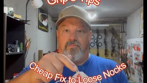 How to fix loosely fitting lighted nocks