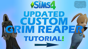 *UPDATED* How to Customize the Grim Reaper in The Sims 4- NO MODS!! | Sims 4 Tutorials